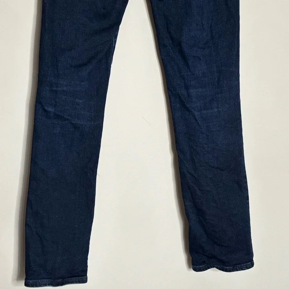 AG Adriano Goldschmied Mari Slim Straight Dark Wash Denim Jeans, size 27R - Picture 8 of 13